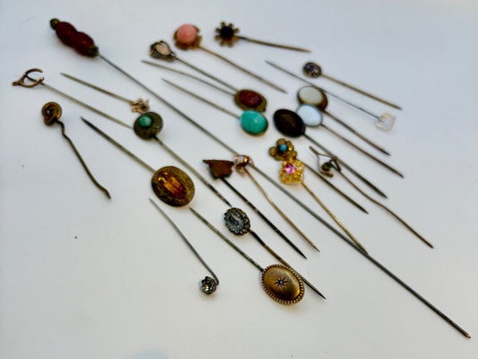 Collection of Vintage Stickpins