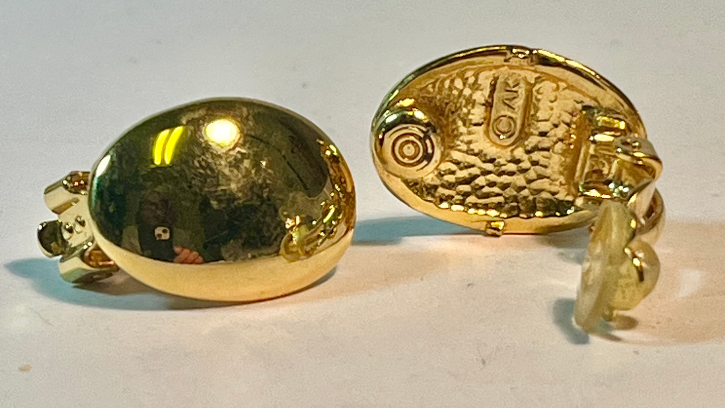 Vintage Clip Earrings KJL, AK, Carolee