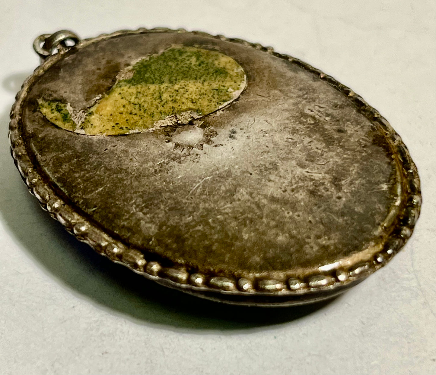 Vintage Pendant with Butterfly Wing