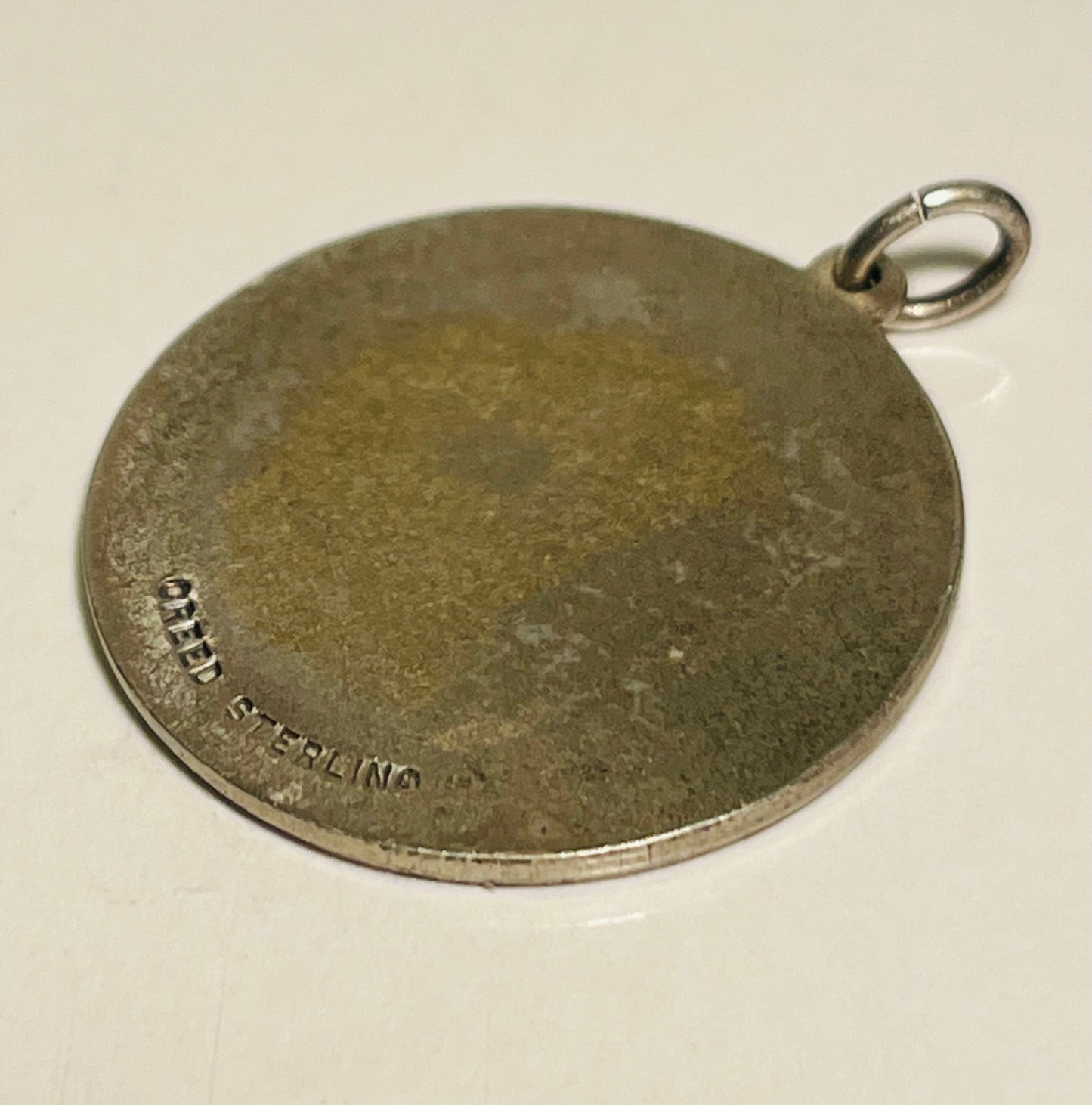Vintage Sterling Silver St. Christopher Charm/Pendant