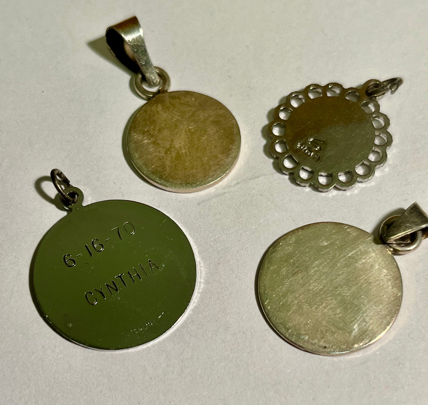 Ten Sterling Silver & Silver-Toned Charms