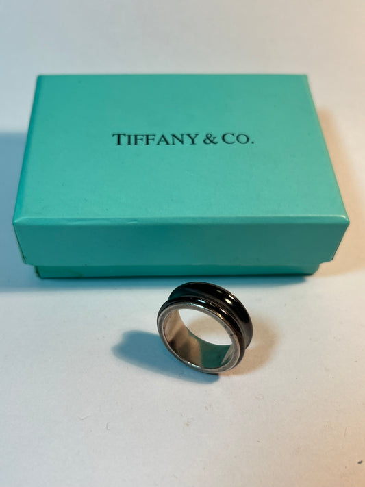 Tiffany Sterling Silver Ring Size 6