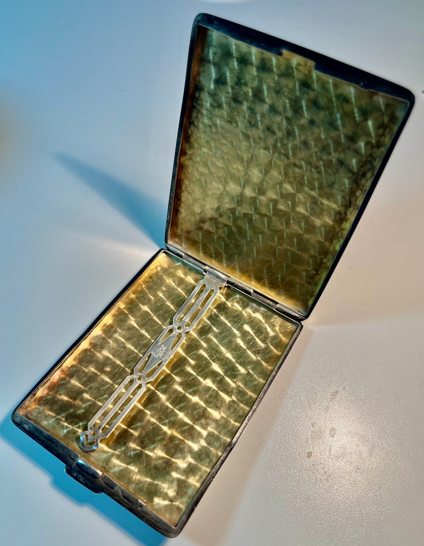 Vintage Sterling Silver Cigaratte Case