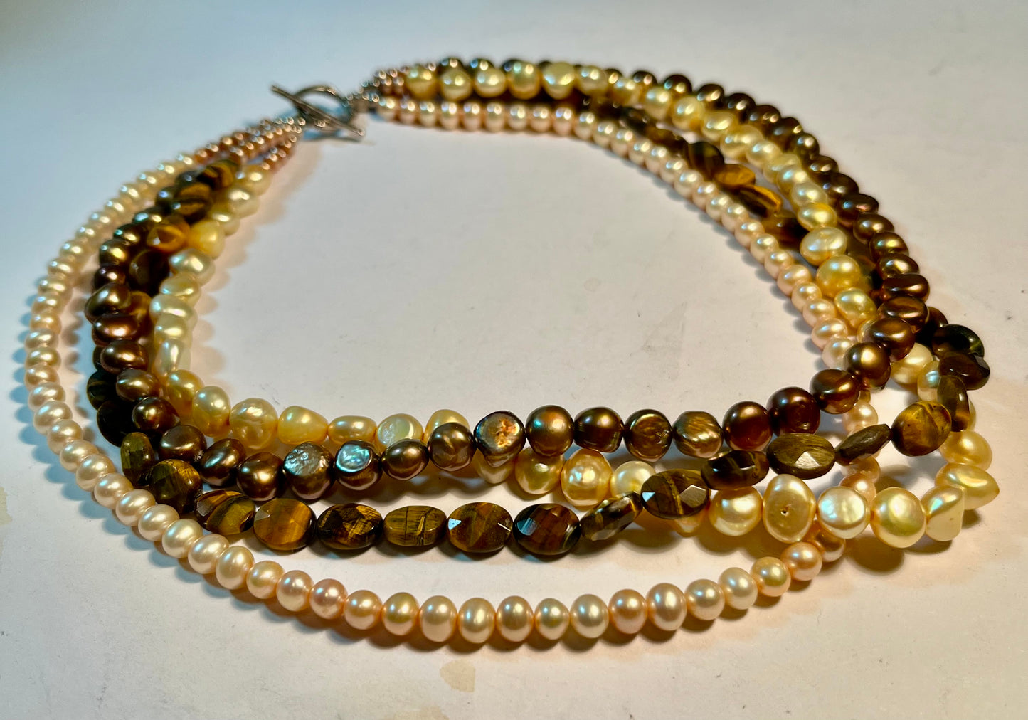 Three Pearl Necklaces ++