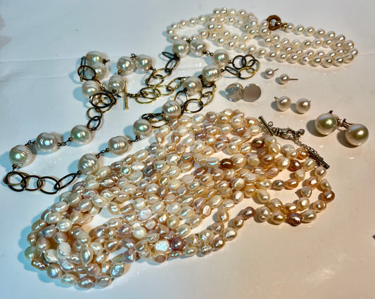 Assorted Pearl Jewelry