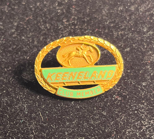 Vintage 1965 Keeneland Club Member Lapel Pin