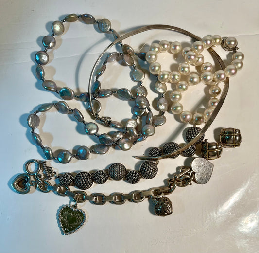 Assortment of Sterling Silver Jewelry