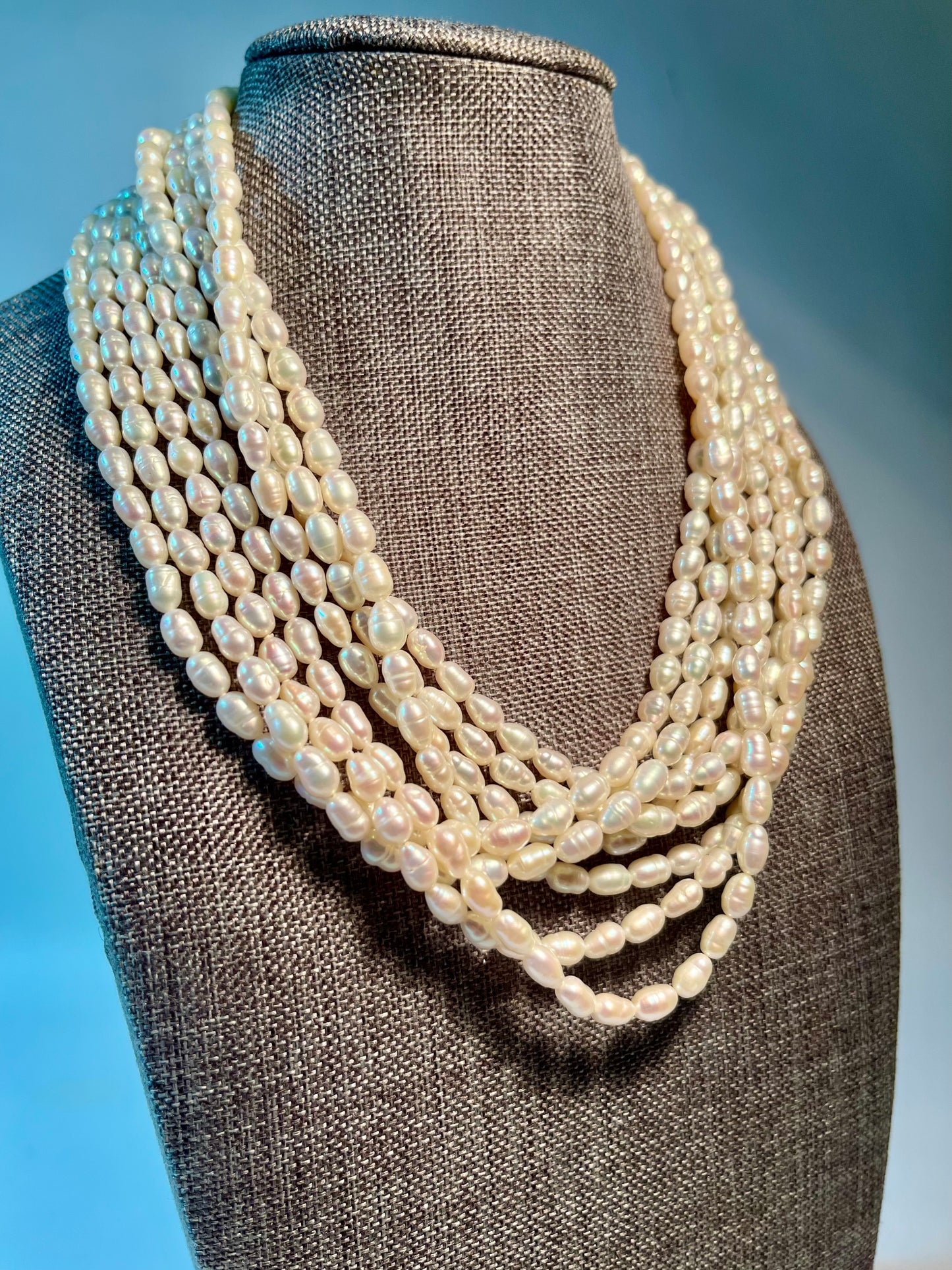 Four Strands of Freshwater Pearls