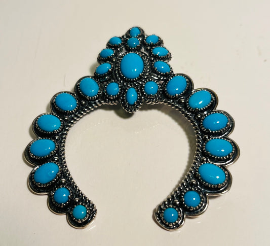 Carolyn Pollack Sterling Silver & Turquoise Pendant