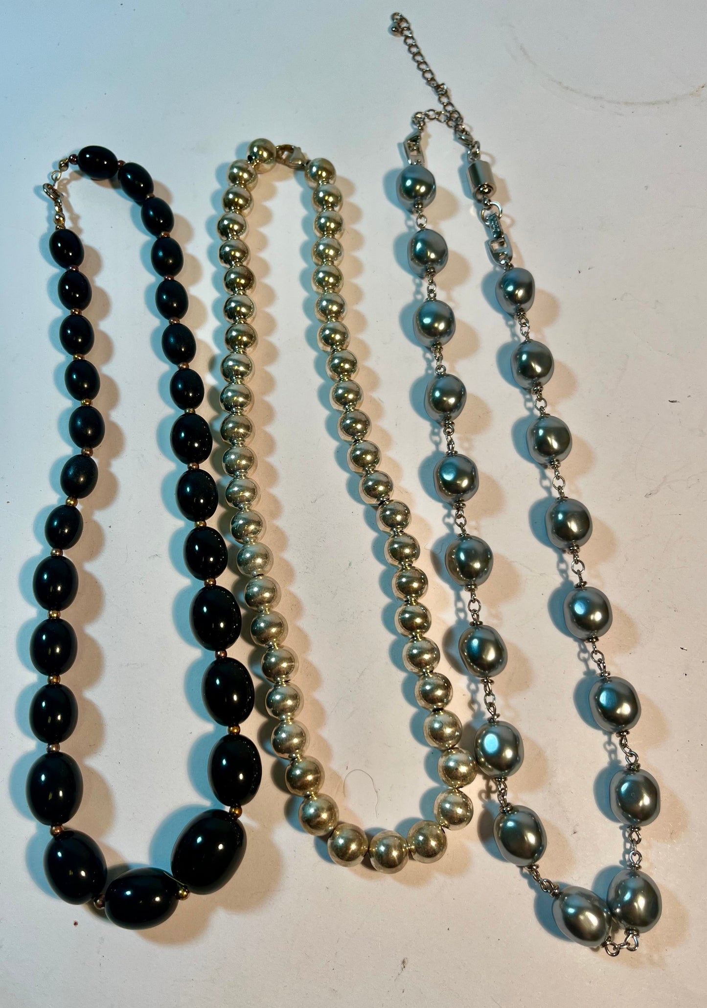 Vintage Beaded Necklaces+