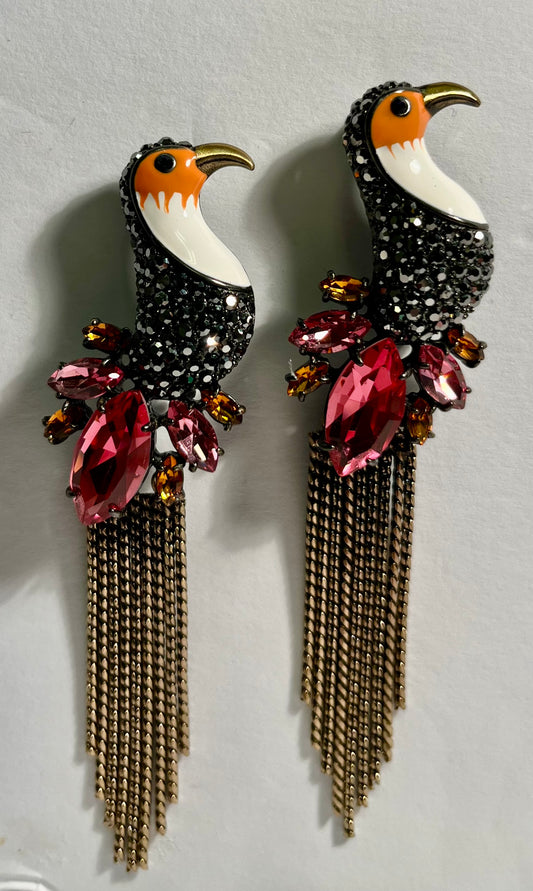 Banana Republic Toucan Brooches (2)