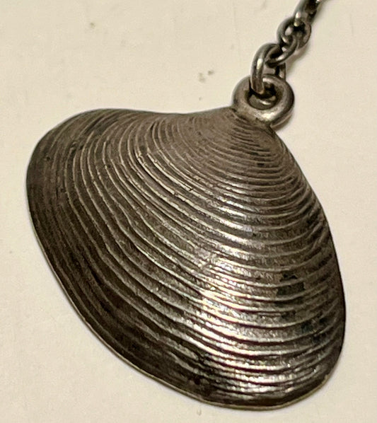 Victorian Pendant with Sterling Silver Shell