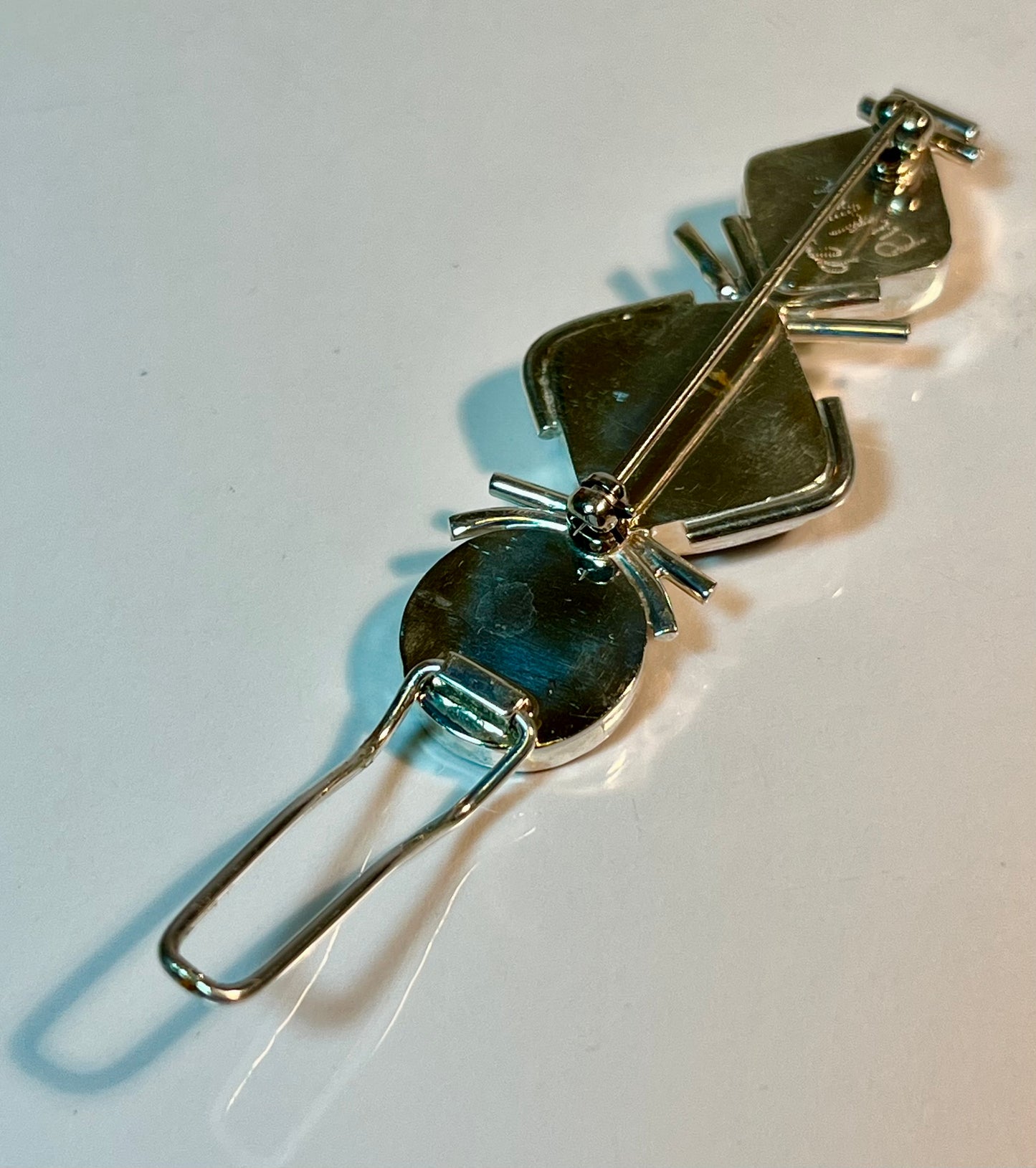 Signed Ruthie Cohen Sterling Silver Brooch/Pendant