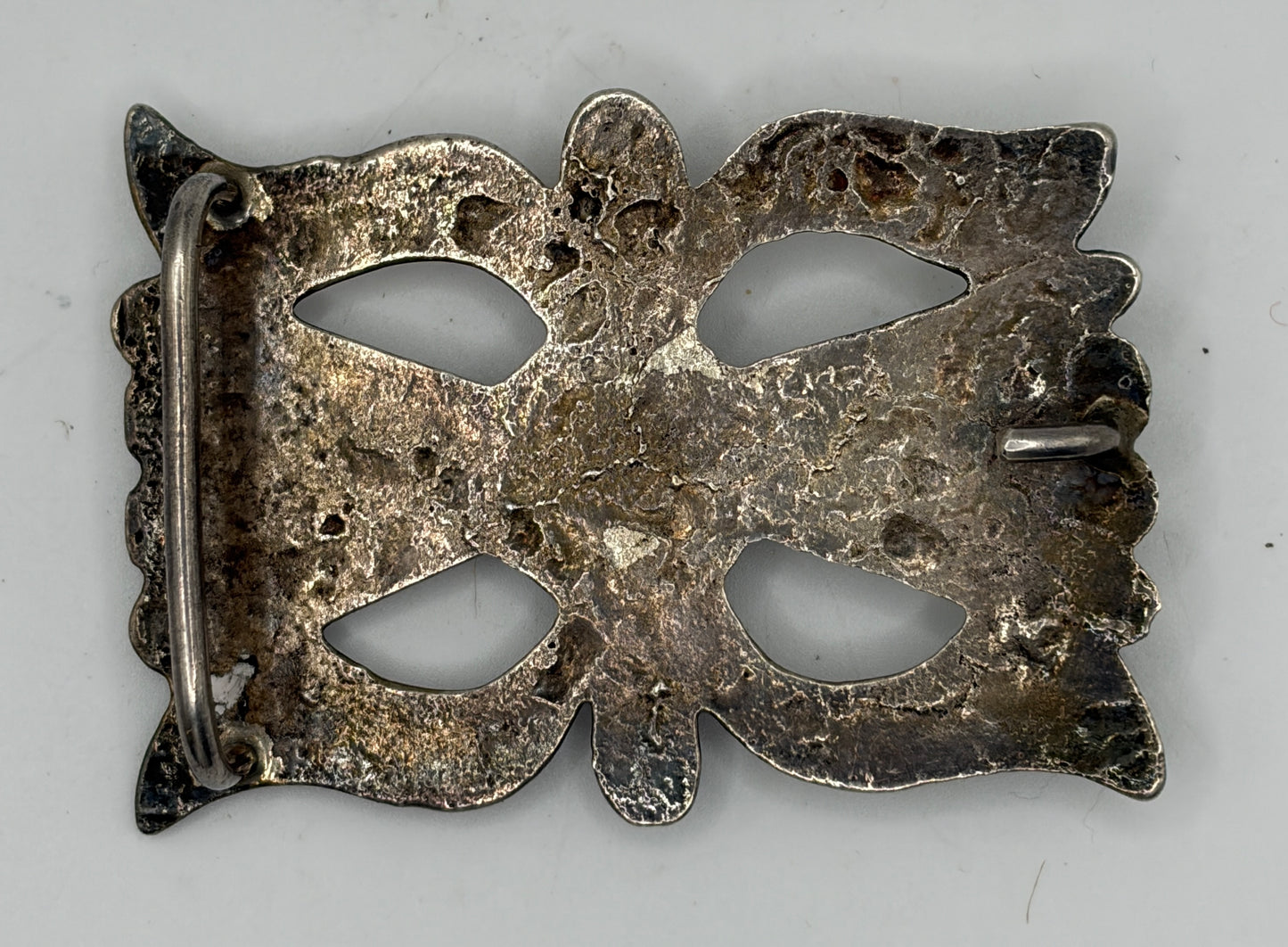 Vintage Navajo Sandcast Belt Buckle