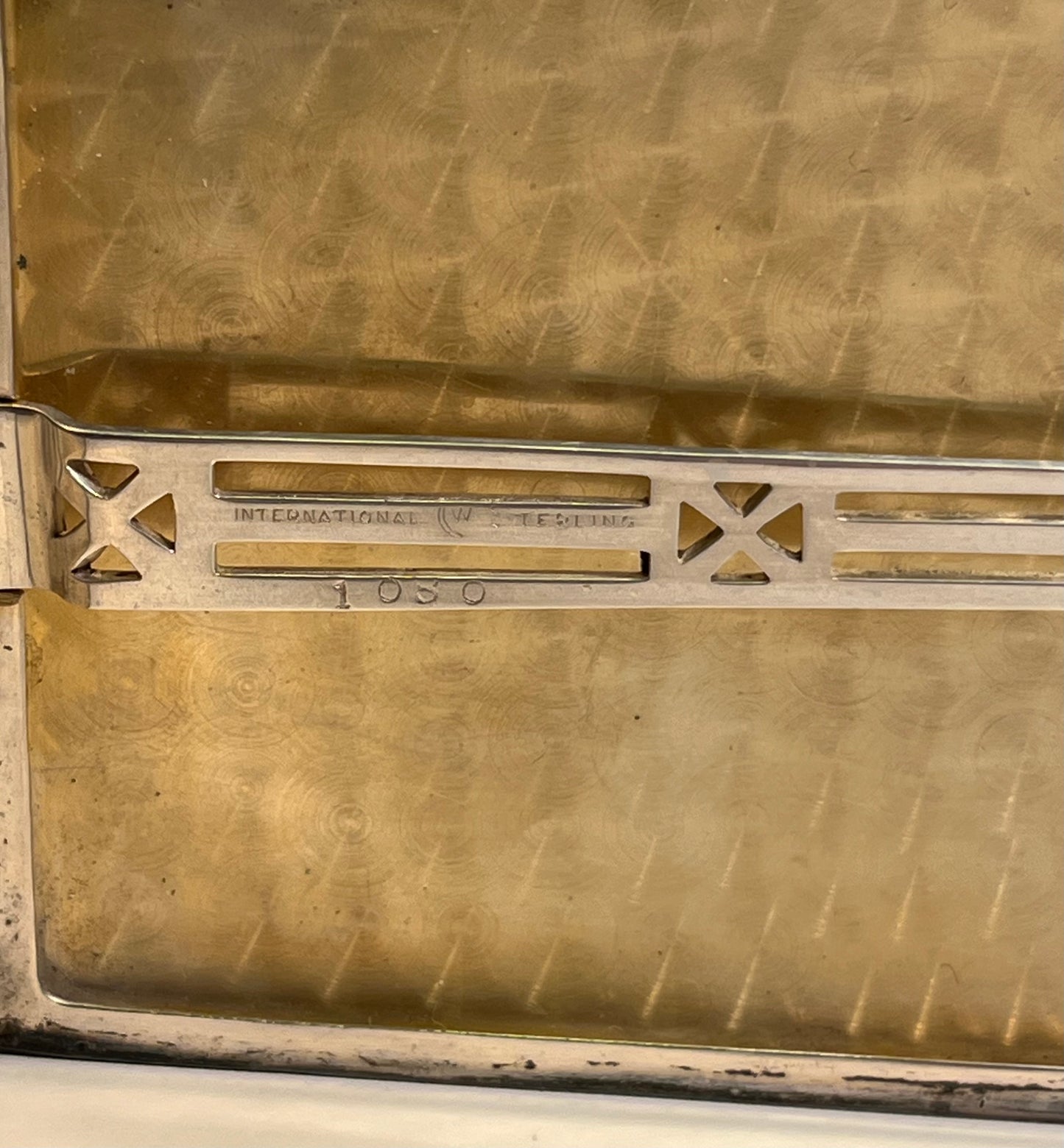 Art Deco Sterling Silver Cigarette Case