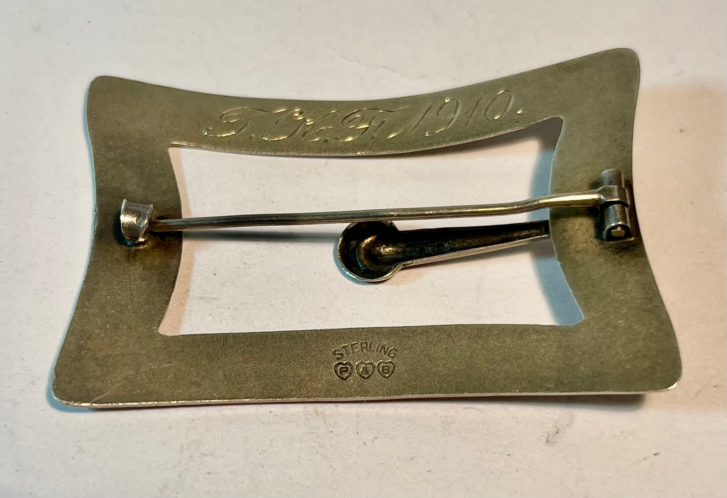 Antique Paye & Baker Sterling Silver Pin