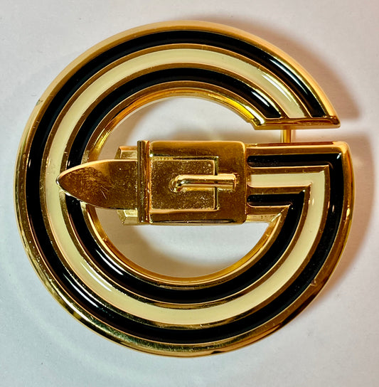 Gucci Enameled Belt Buckle