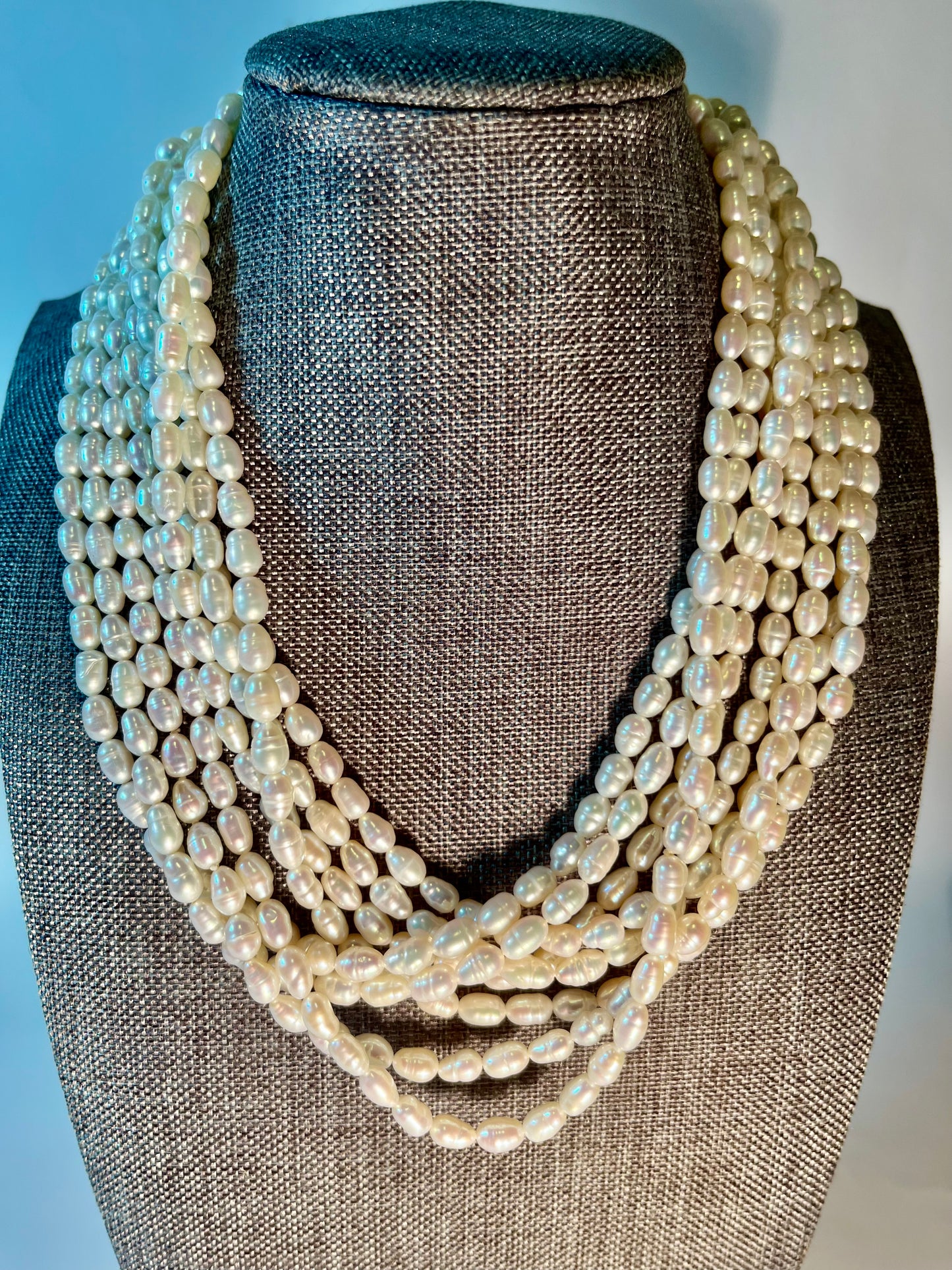 Four Strands of Freshwater Pearls