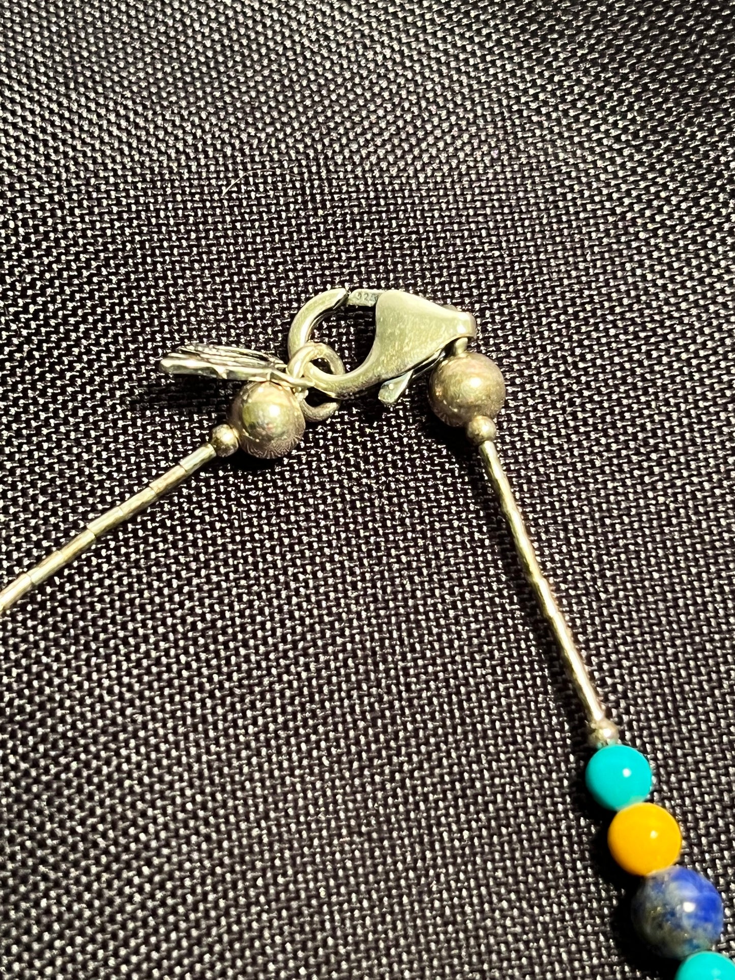 Carolyn Pollack American West Sterling Silver Beaded Necklace