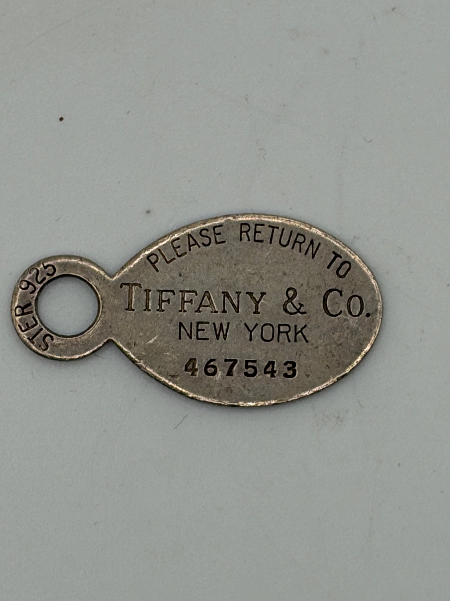 Tiffany Sterling Silver Pendant