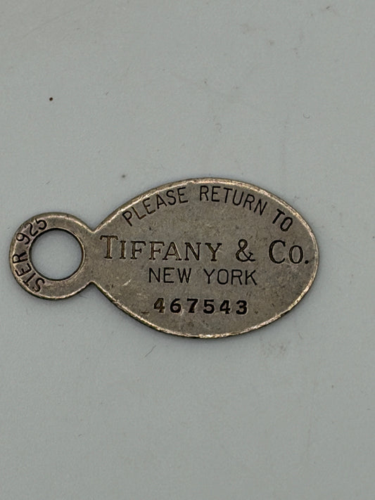 Tiffany Sterling Silver Pendant