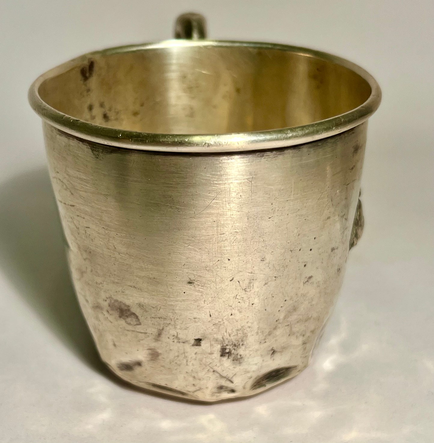 Antique Sterling Silver Baby Cup