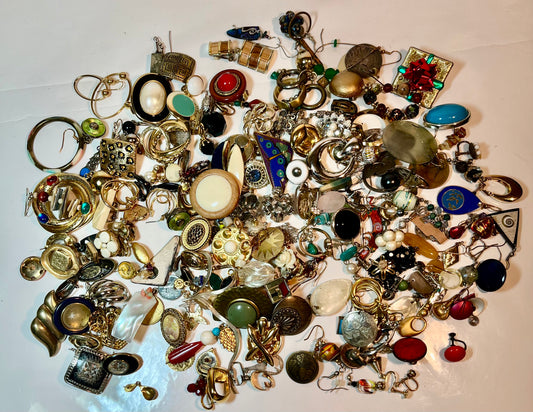 Bag of Single Earrings