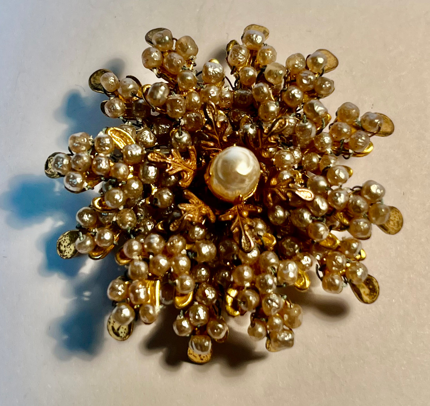 Vintage Miriam Haskell Brooch