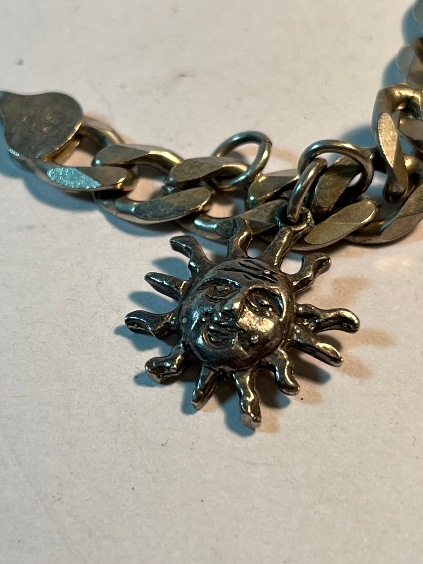 Vintage Sterling Silver Charm Bracelet w/Charms