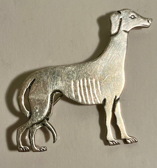 Clarence Lee Russell Lee Sterling Silver Pin