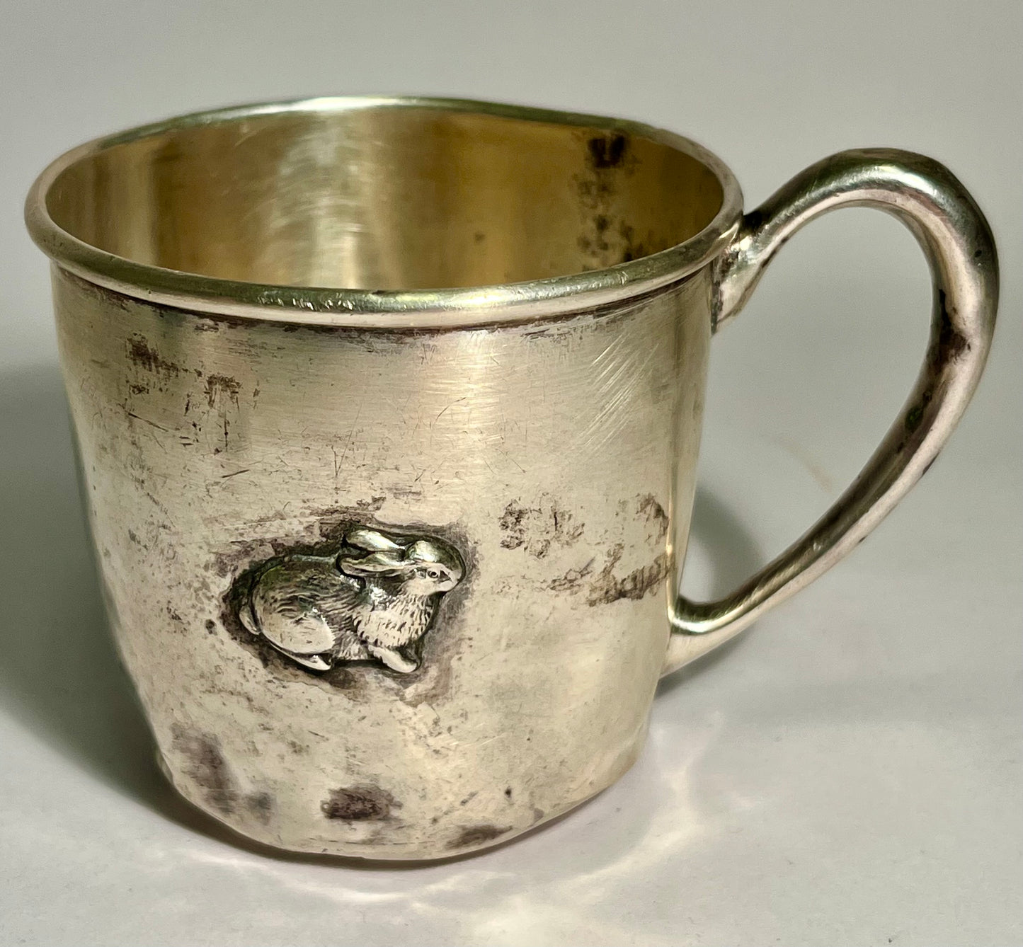 Antique Sterling Silver Baby Cup