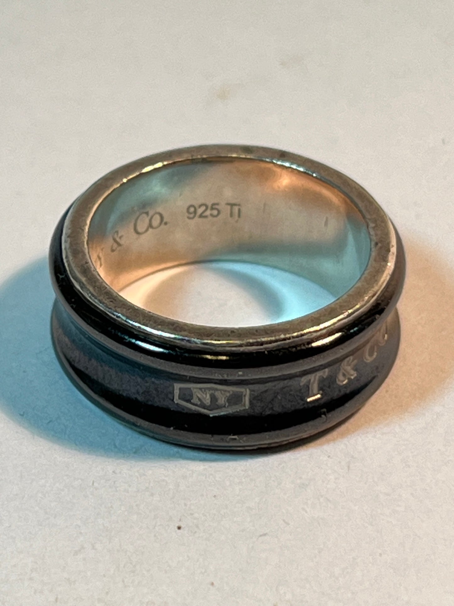 Tiffany Sterling Silver Ring Size 6