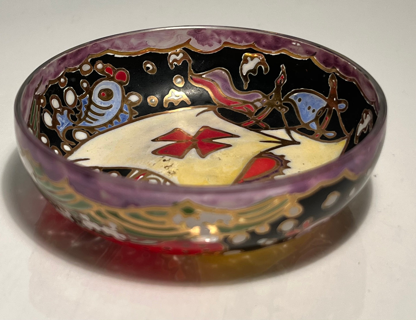 Hand Painted Trinket Bowl