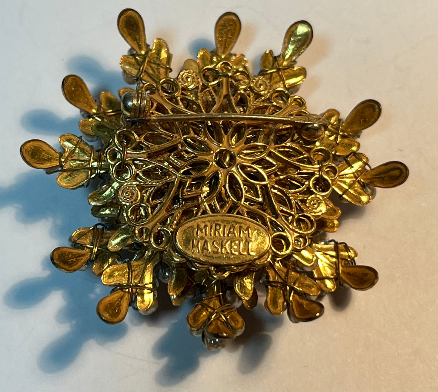 Vintage Miriam Haskell Brooch
