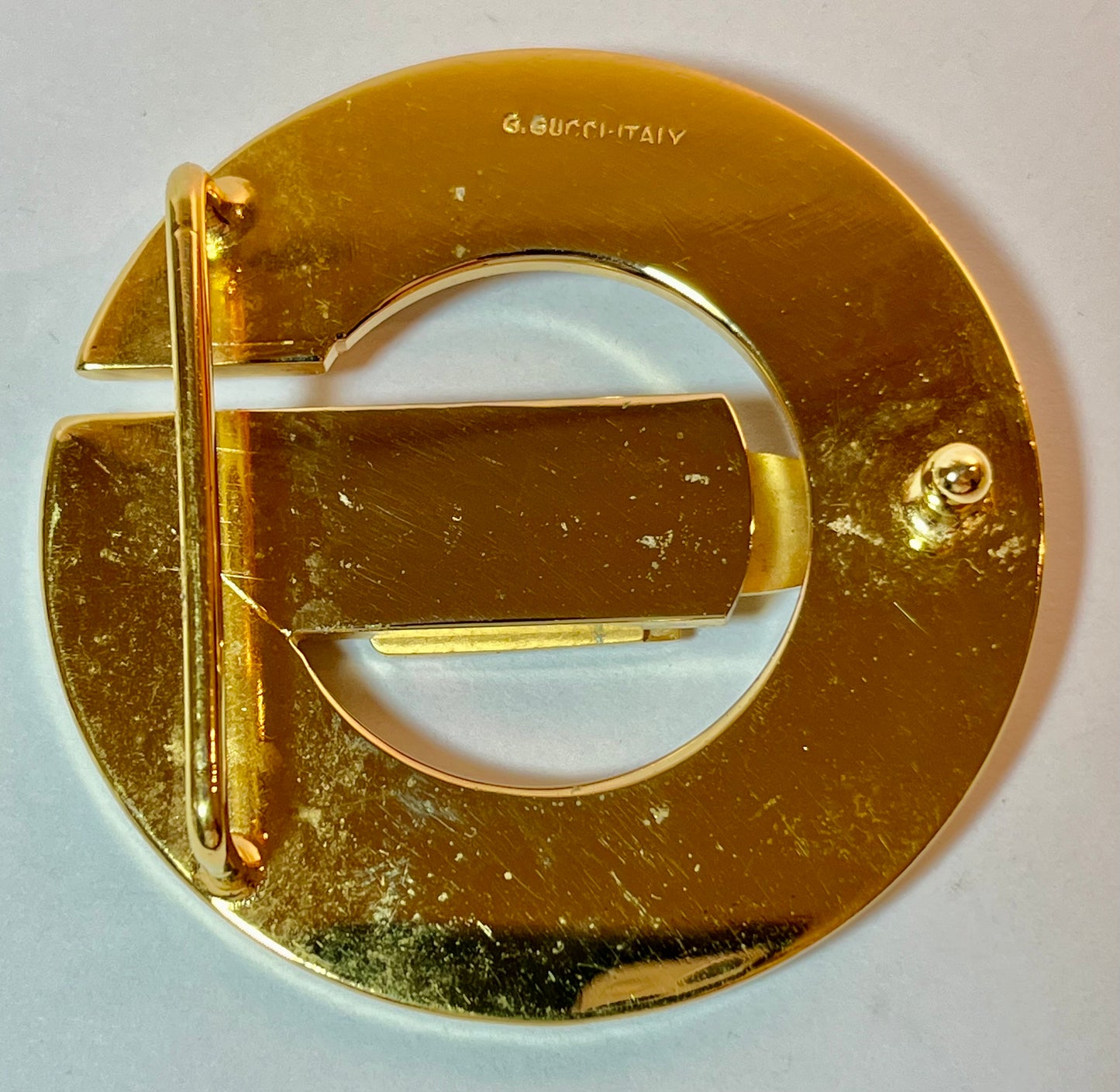 Gucci Enameled Belt Buckle