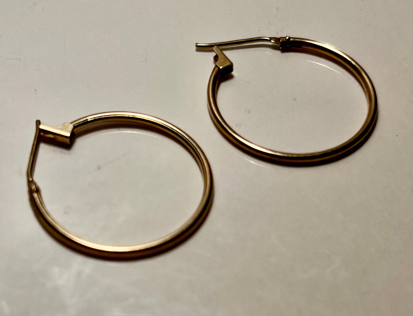 10K Gold Hoop Earrings