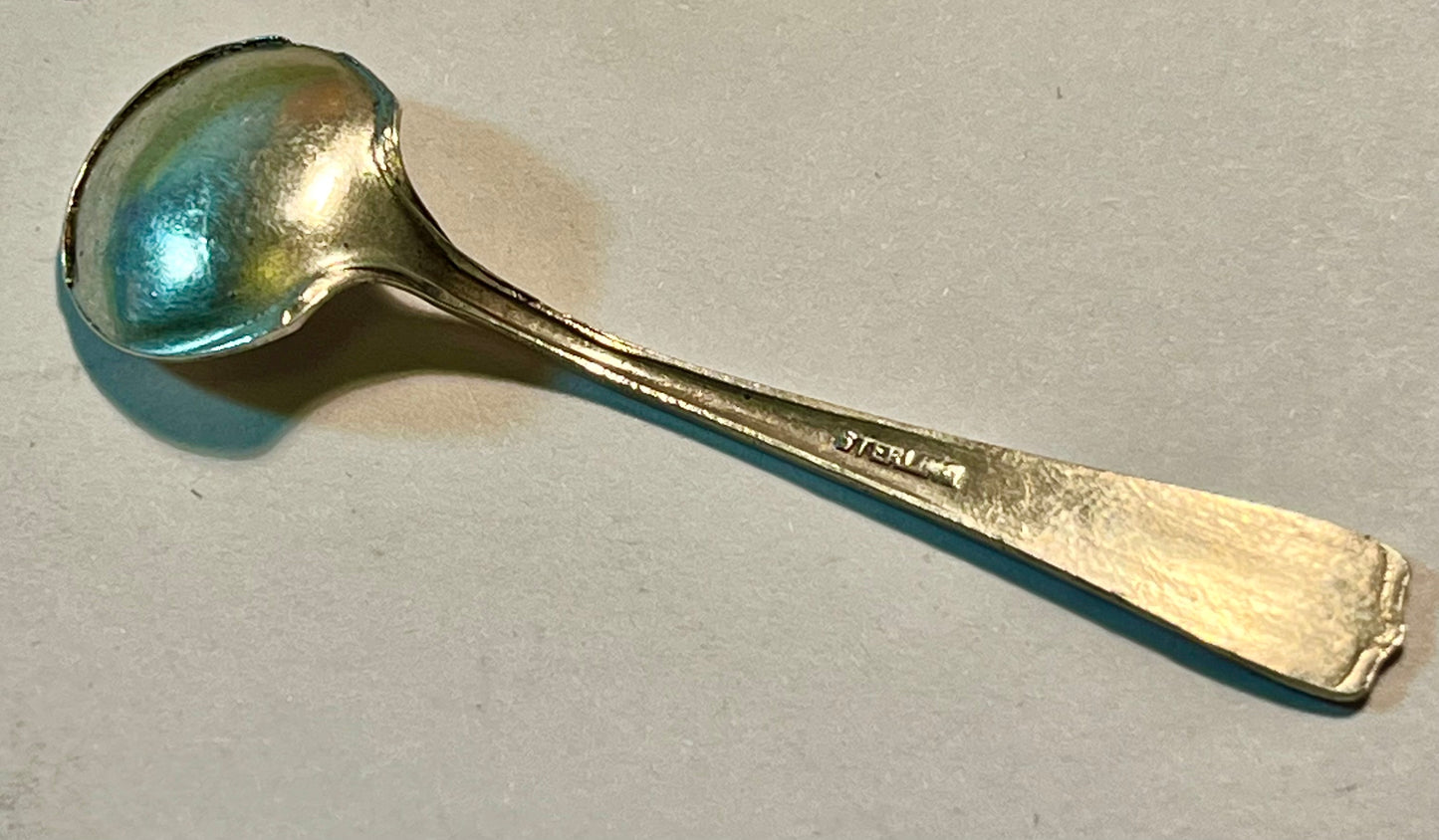 Sterling Silver Salt Cellar Spoon
