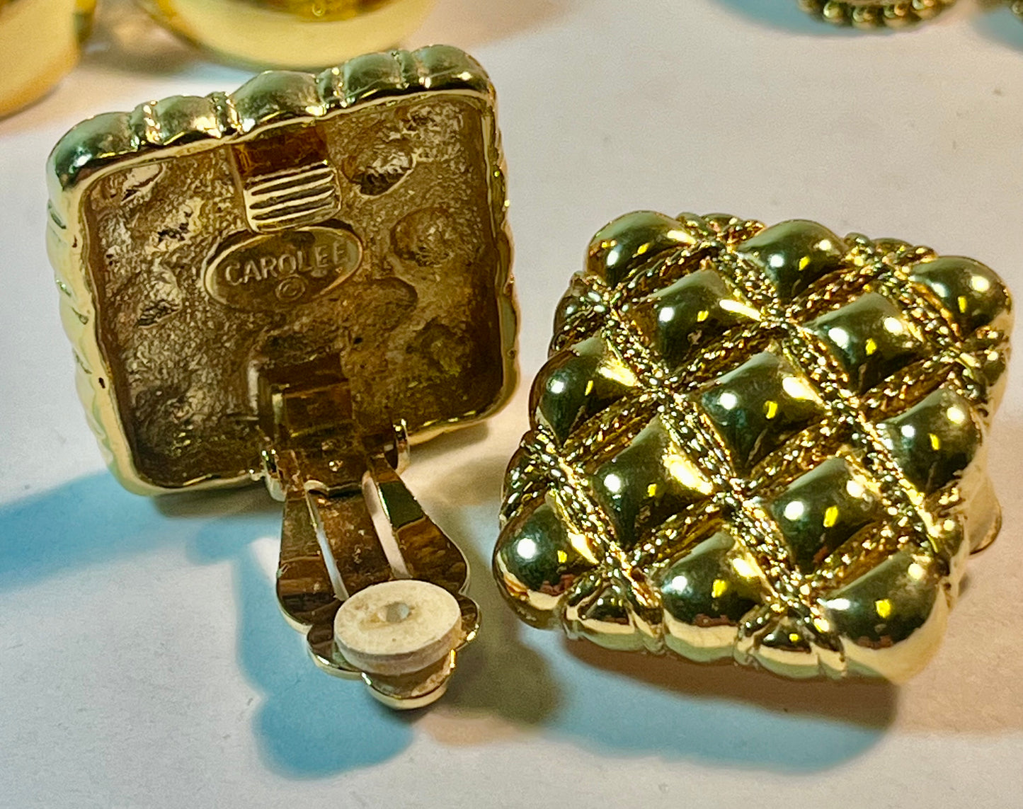 Vintage Clip Earrings KJL, AK, Carolee