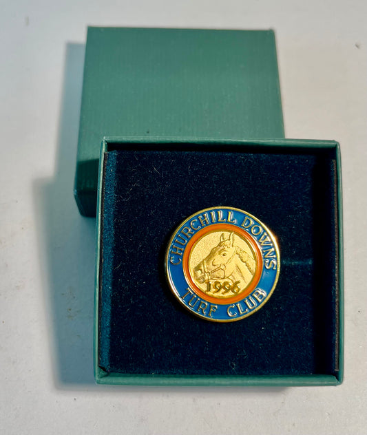 1996 Churchill Downs Turf Club Lapel Pin