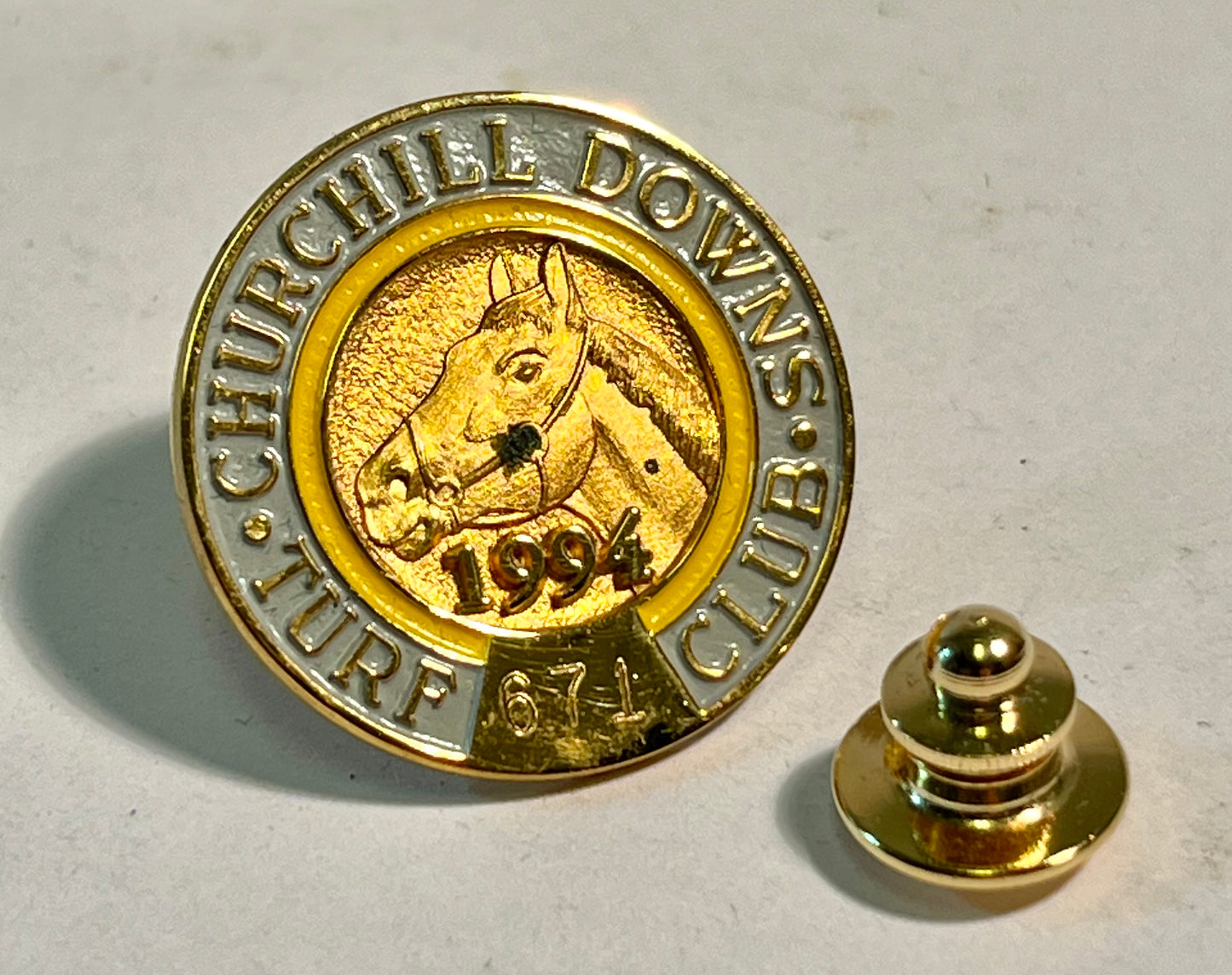 1994 Churchill Downs Turf Club Lapel Pin