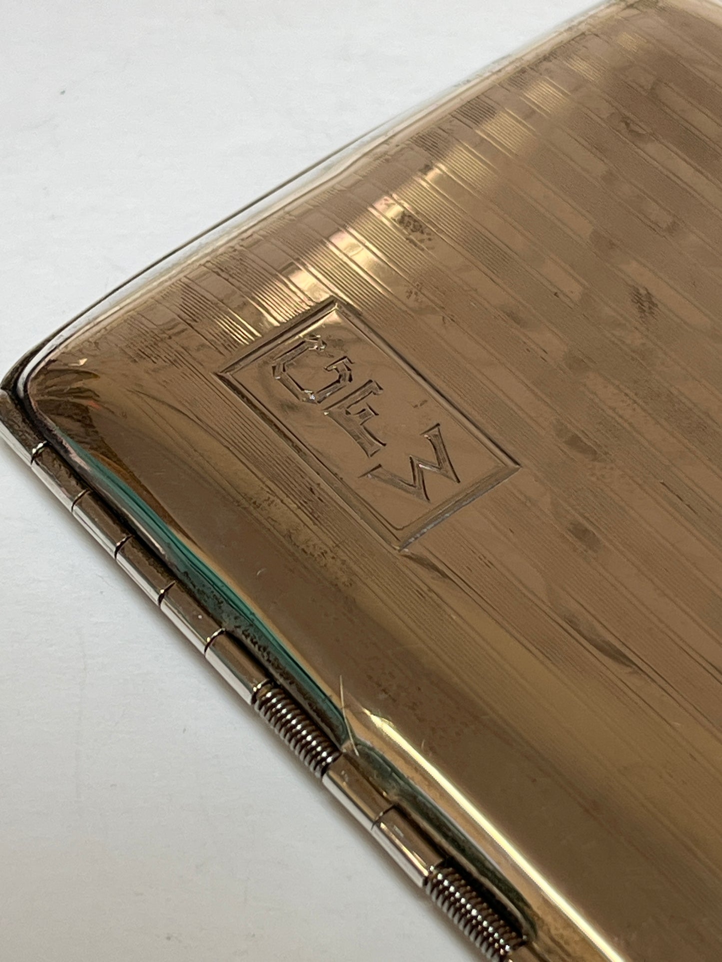 Sterling Silver Cigarette Case