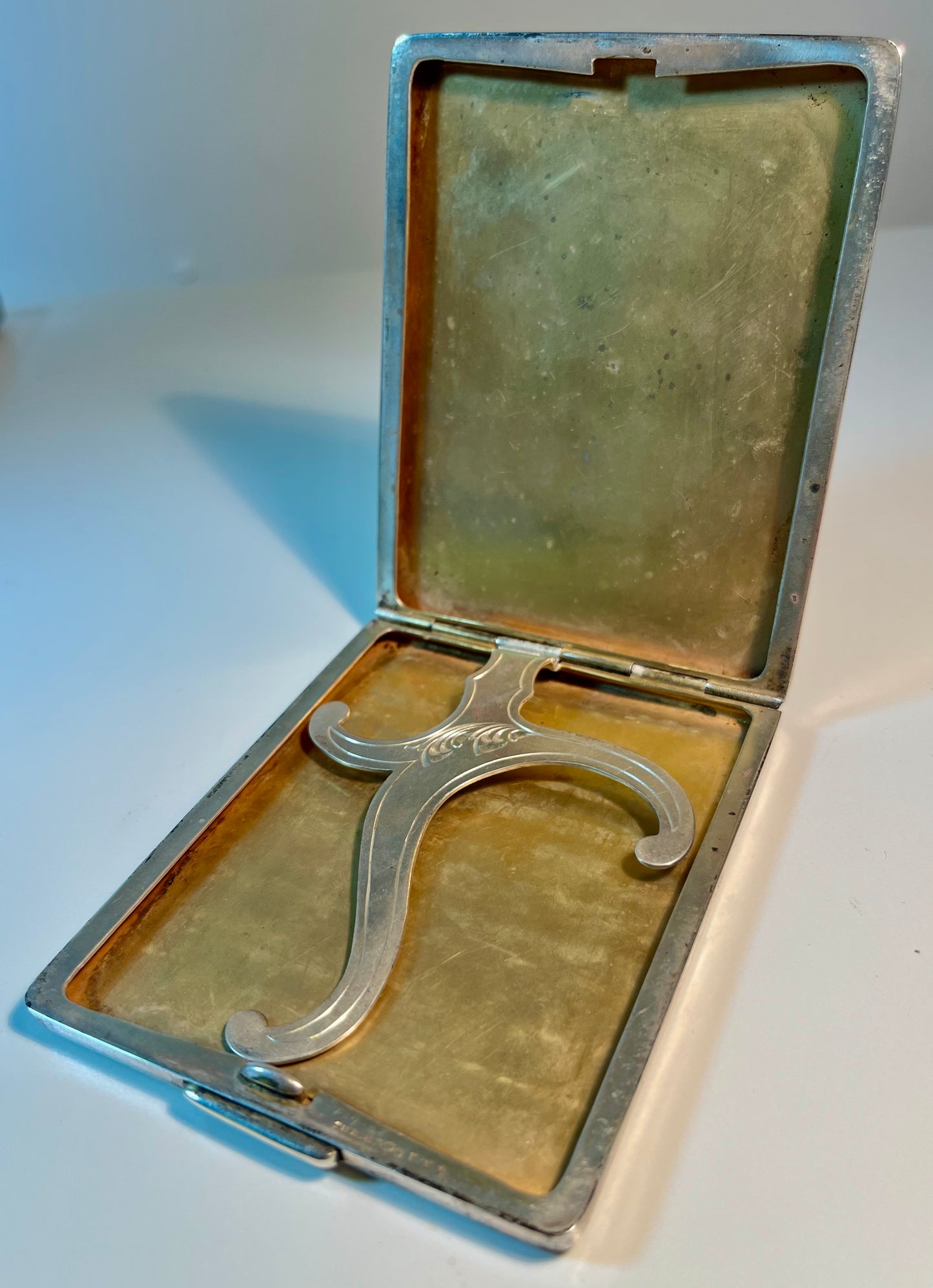 Sterling Silver Cigarette Case