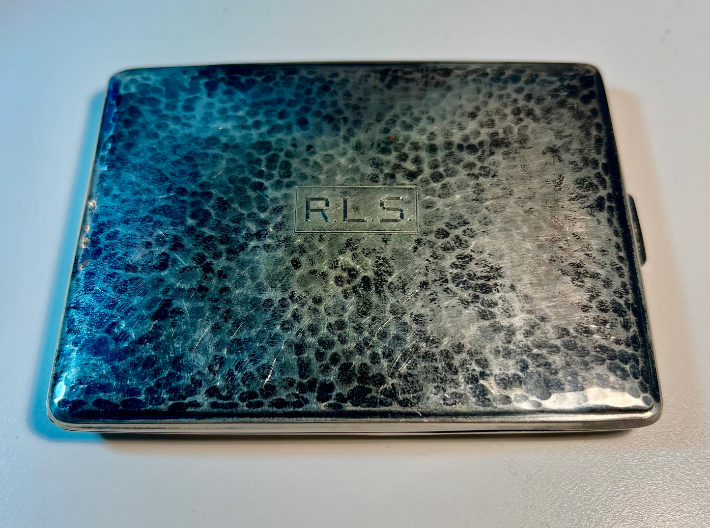 Vintage Sterling Silver Cigaratte Case