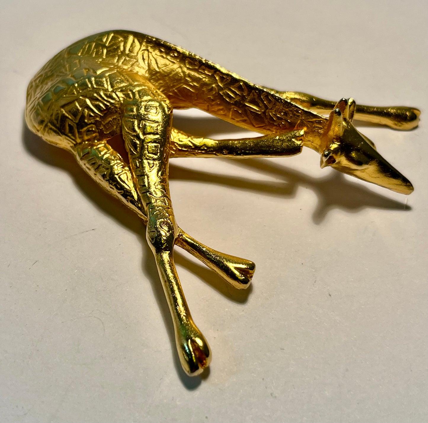 Large Giraffe Brooch
