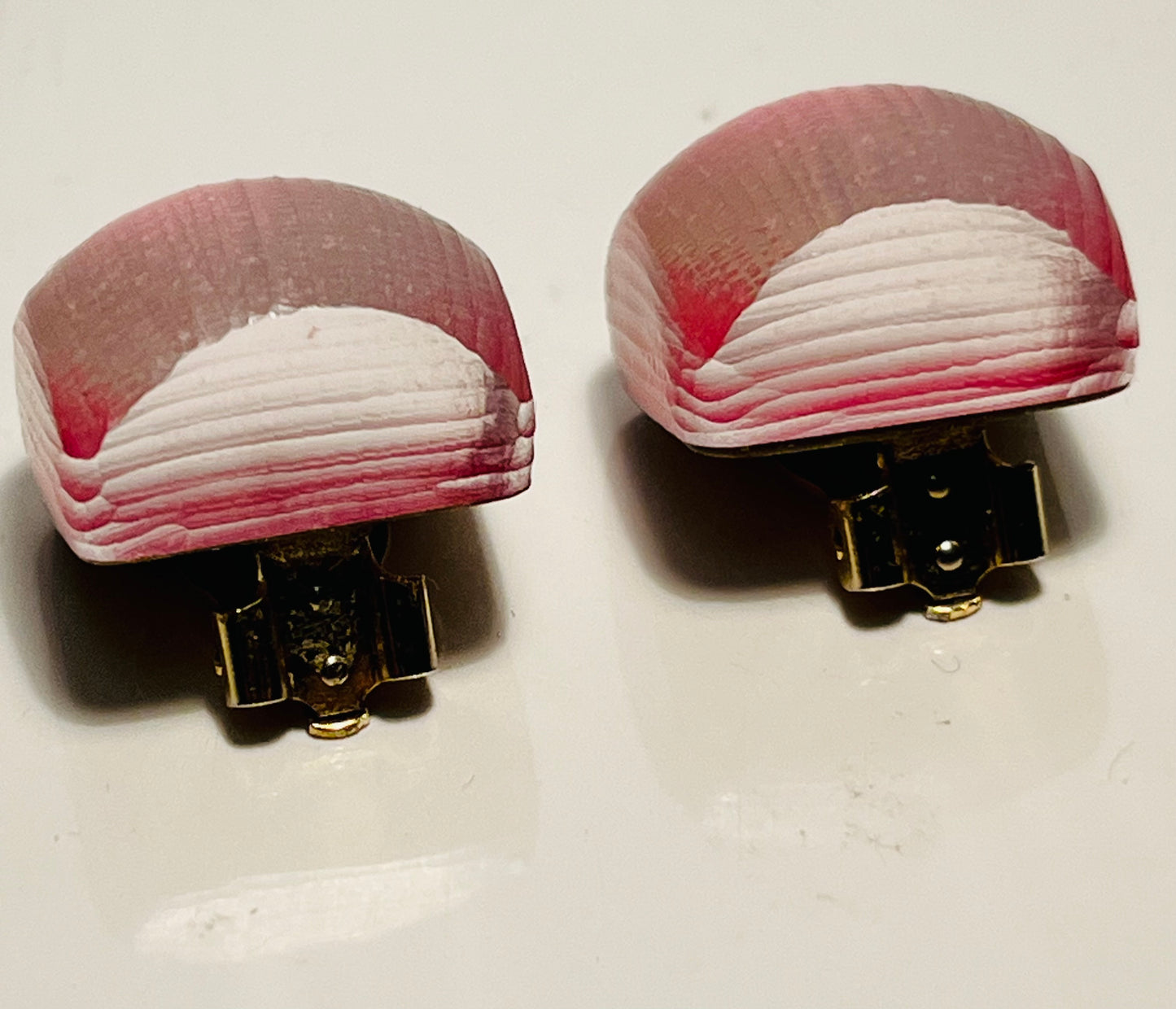 Alexis Bittar Pink Lucite Earrings