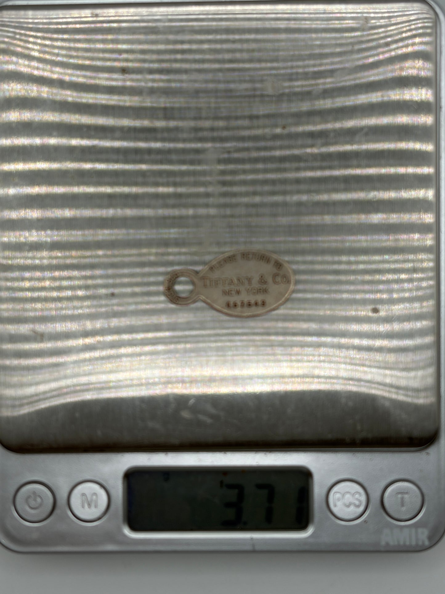 Tiffany Sterling Silver Pendant