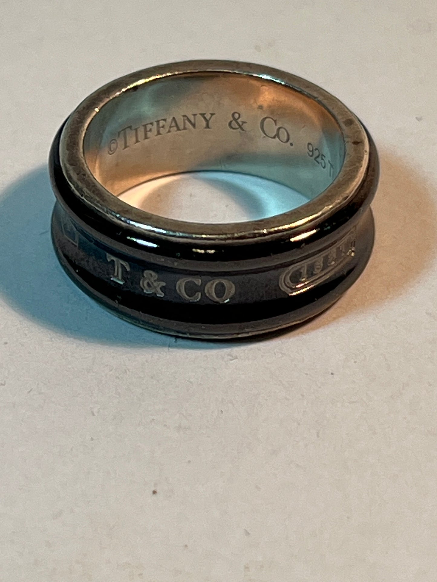 Tiffany Sterling Silver Ring Size 6