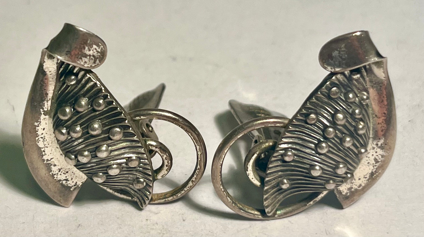 Vintage Sterling Silver Earrings (3)