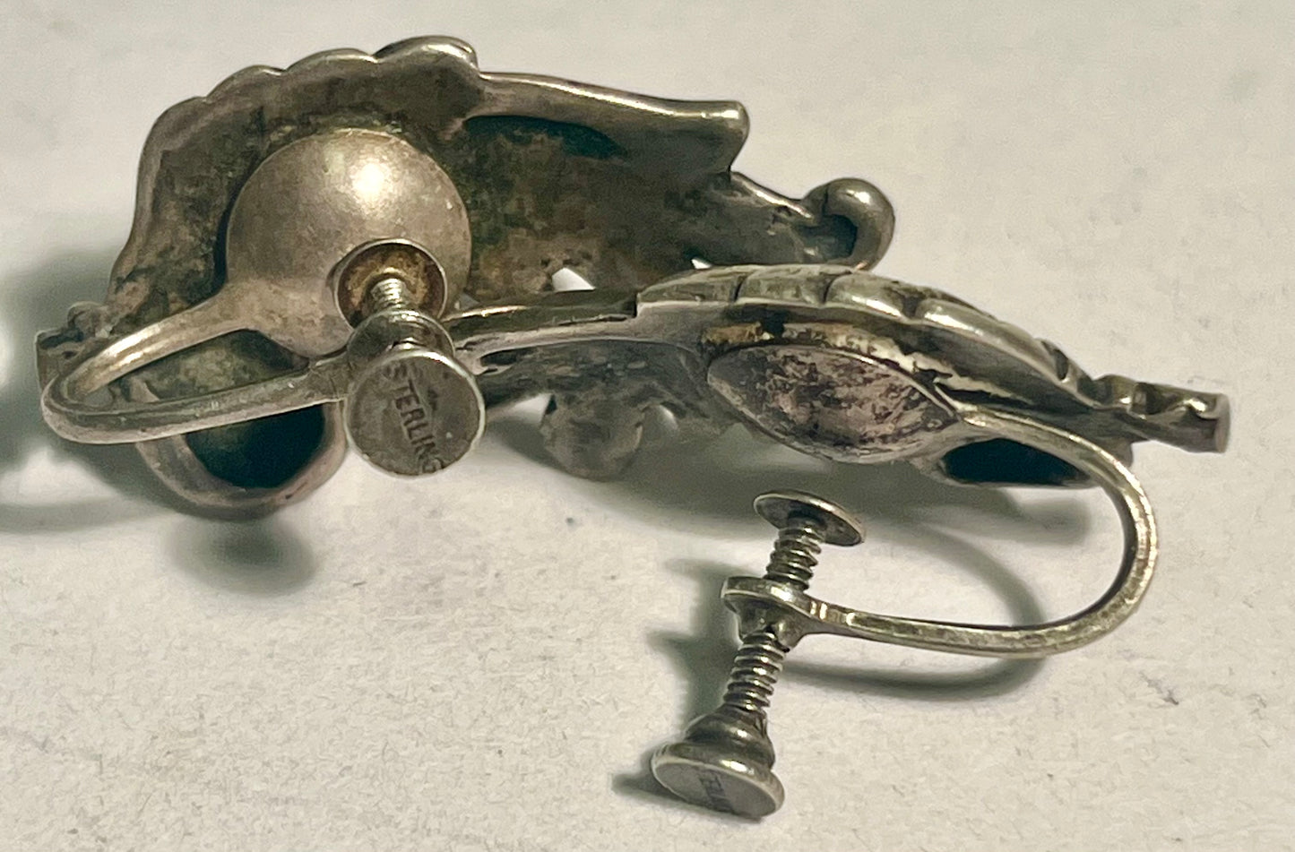Vintage Sterling Silver Earrings (3)